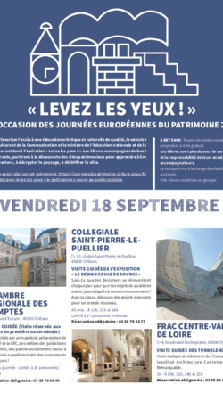 Levez les yeux - Journées européennes du patrimoine